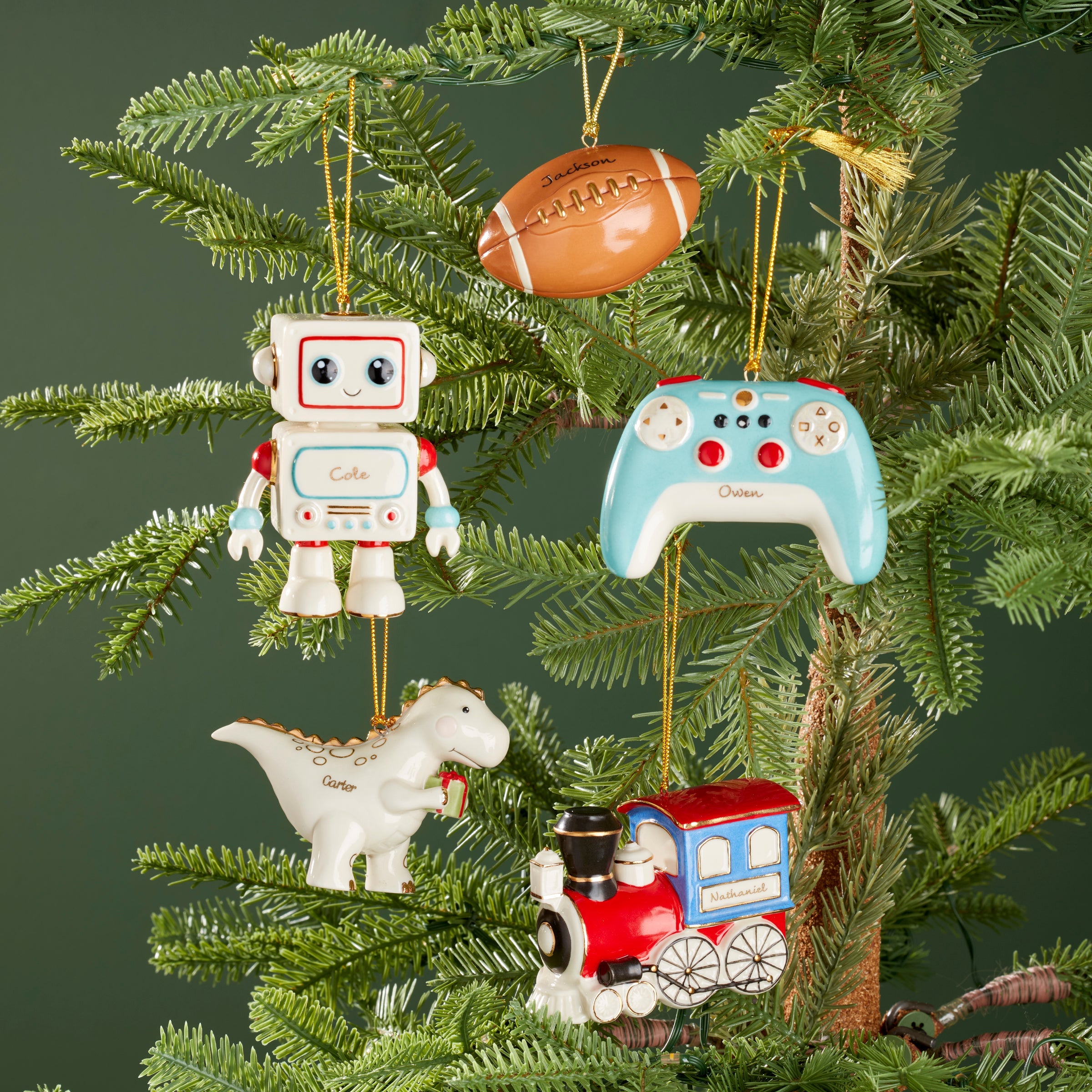 Personalized T-Rex Ornament